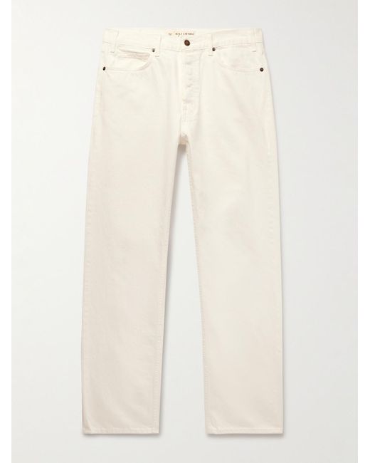 Nili Lotan Natural Billie Slim-Fit Straight-Leg Jeans for men