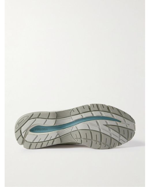 Sneakers in camoscio con finiture in mesh e materiale sintetico e logo ricamato di New Balance in Gray da Uomo