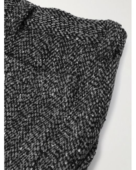 Zegna Gray Straight-leg Wool And Cashmere-blend Suit Trousers for men