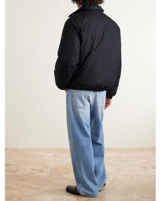 Our Legacy Blue Avenue Padded Cotton-blend Shell Bomber Jacket for men