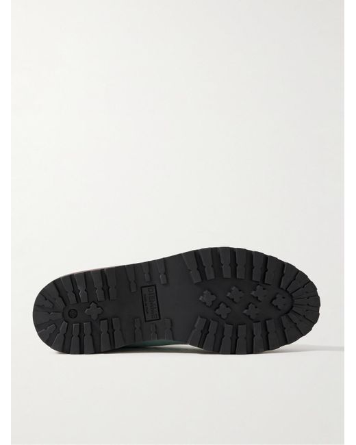 Sneakers in camoscio con finiture in gomma Cornaro di Diemme in Green da Uomo