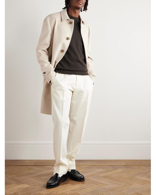 Zegna Gray Oasi Cashmere Sweater for men