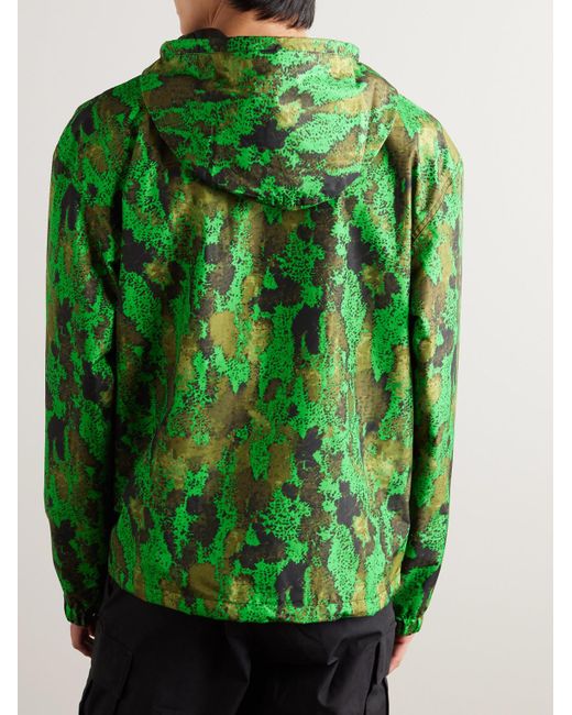 The North Face Green M66 Camouflage-print Shell Hooded Jacket for men