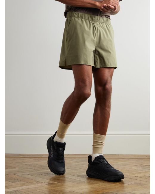 Portal Green Marka Liner Mesh-trimmed Recycled-shell Running Shorts for men