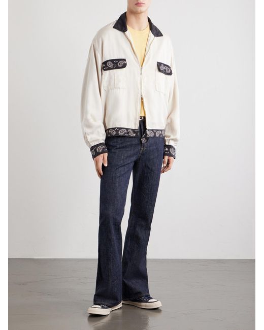 Kapital Natural Rayon Twill Jacket for men