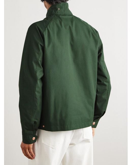Private White V.c. Harrington-Jacke aus Baumwoll-Ventile® in Green für Herren