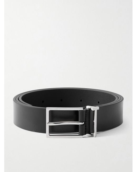 Tom Ford Black 2.8Cm Leather Belt for men