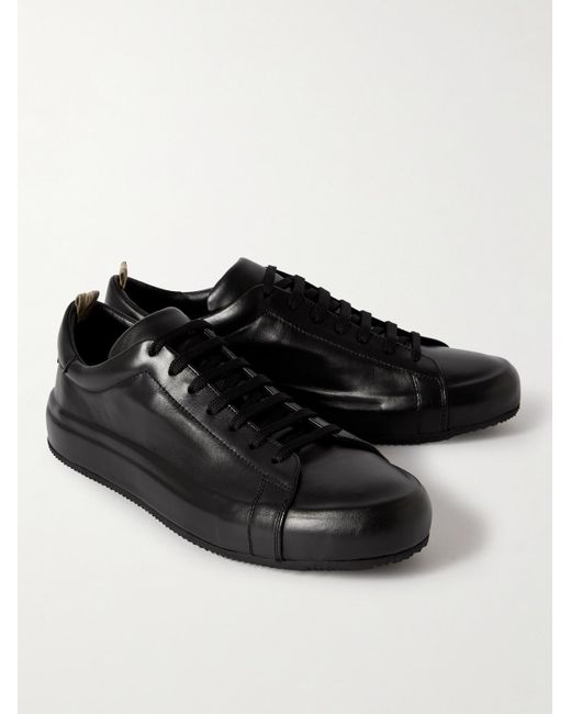 Officine Creative Easy Sneakers aus Leder in Black für Herren