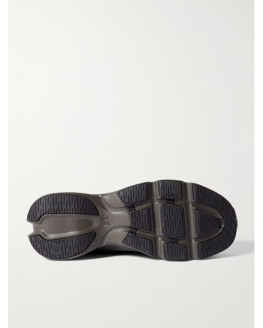 Loewe Black On 8 Cloudsolo Rubber-Trimmed Mesh Sneakers for men