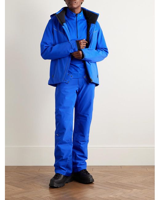 Kjus Blue Feel Stretch-Jersey Half-Zip Ski Mid-Layer for men