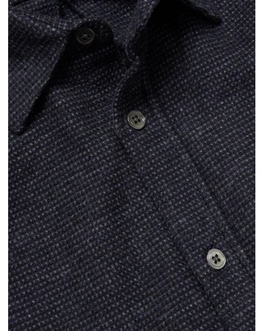Portuguese Flannel Blue Sounds Cotton Shirt for men