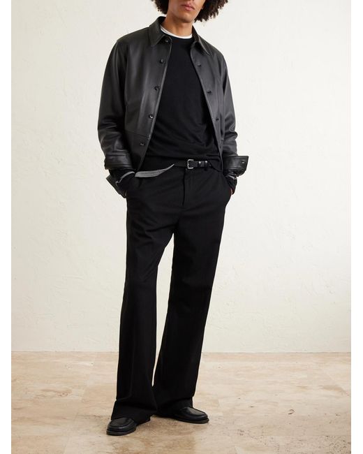 Gabriela Hearst Black Palco Wool Sweater for men