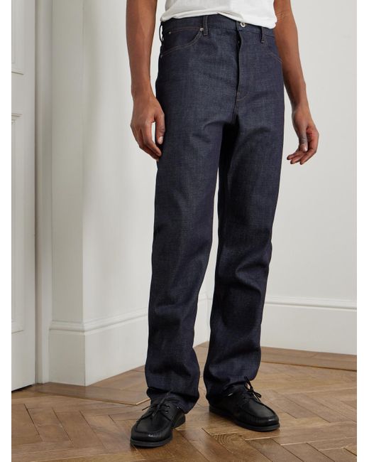Jeans A Gamba Dritta di Jil Sander in Blue da Uomo