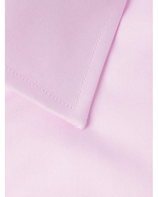Ralph Lauren Pink Aston Cutaway-collar Cotton-twill Shirt for men