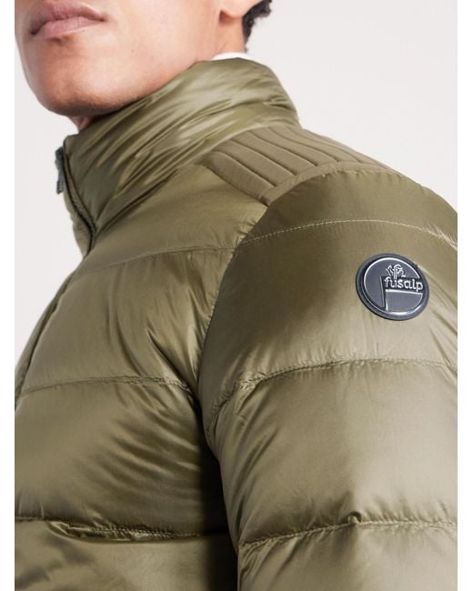 Fusalp Green Gordyn Quilted Down Ski Jacket for men