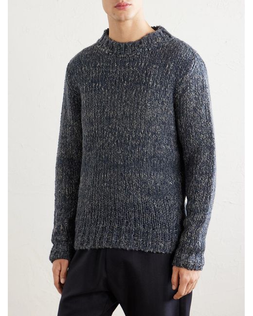 Barena Blue Alpaca for men