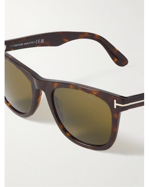Tom Ford Multicolor Kevyn Square-frame Tortoiseshell Acetate Sunglasses for men