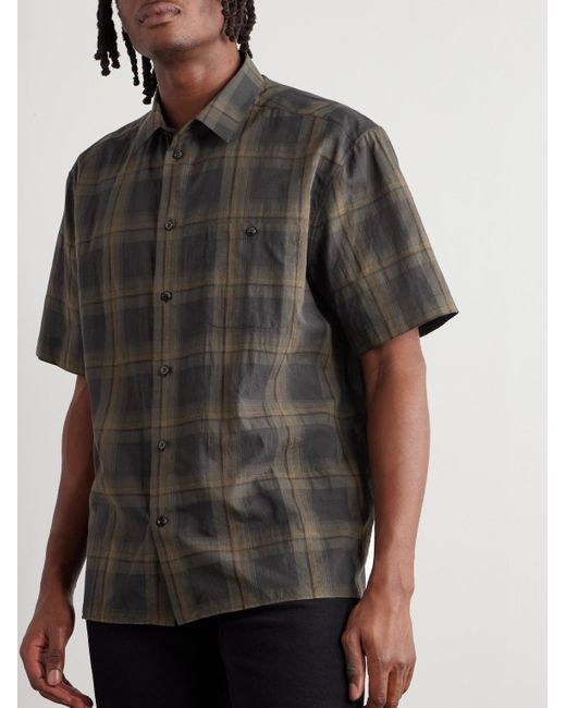 Camicia di Saint Laurent in Black da Uomo