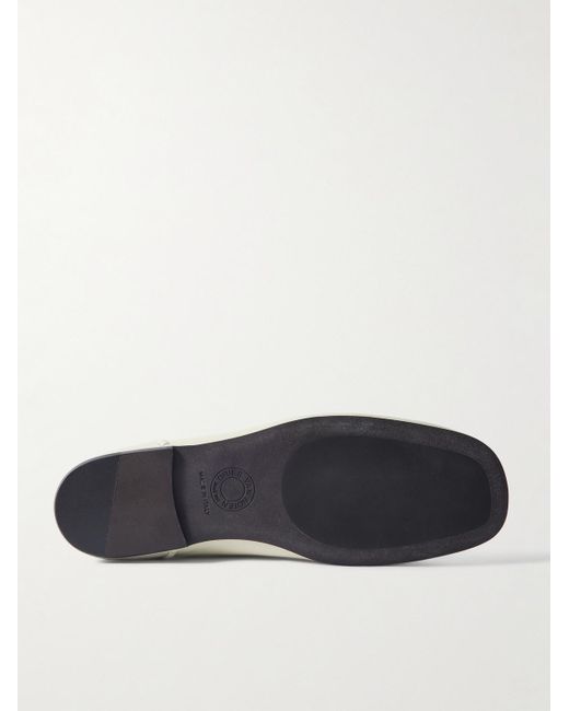 Dries Van Noten Loafers aus Leder in White für Herren