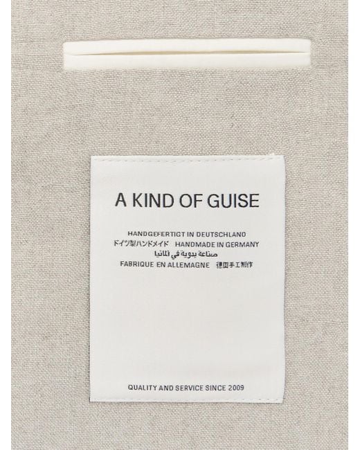 Giacca di A Kind Of Guise in White da Uomo