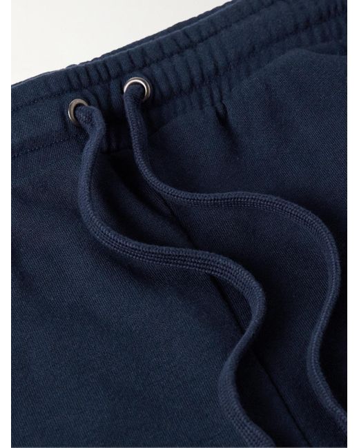 Derek Rose Quinn Slim-fit Tapered Cotton And Modal-blend Jersey Sweatpants  in Blue for Men