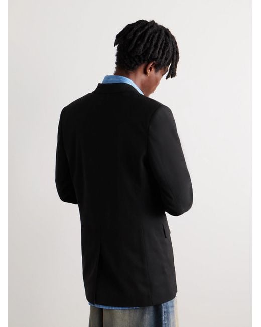 Acne Black Juman Twill Blazer for men