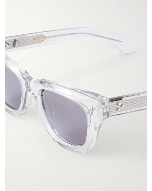 Jacques Marie Mage Metallic Dealan Square-frame Acetate Sunglasses for men