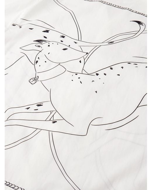 Camicia Con Stampa-Uomo di Jacquemus in White da Uomo