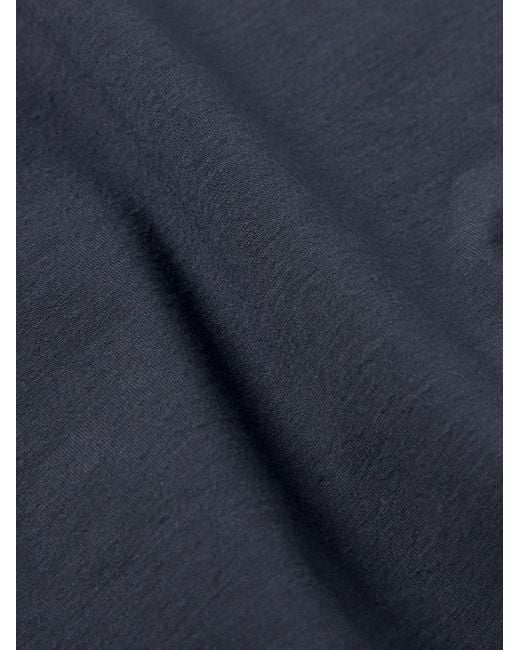 Zimmerli of Switzerland Blue Pureness Stretch-tm Modal T-shirt for men