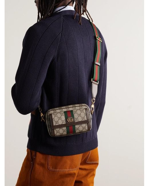 Gucci Natural Ophidia gg Canvas Cross-body Bag for men