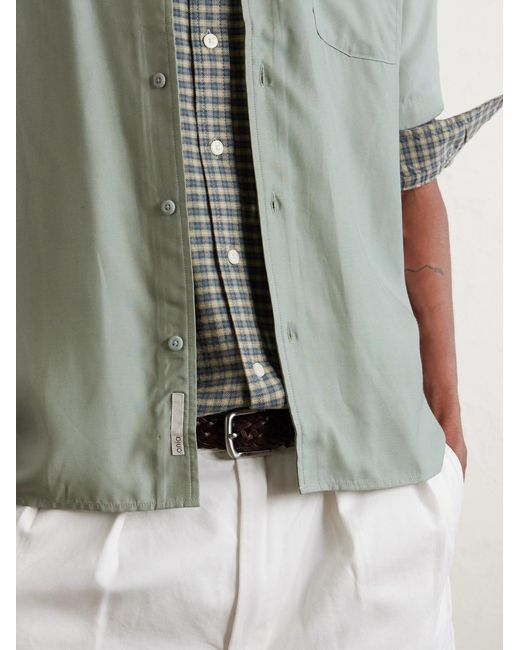 Camicia di Onia in Green da Uomo