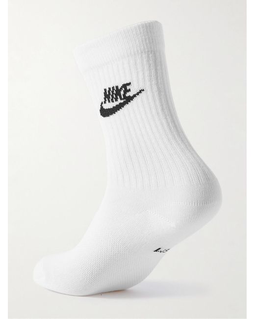 Nike Set aus drei Sportswear Everyday Essential Socken aus recyceltem  Dri-FIT-Material in Weiß für Herren | Lyst DE
