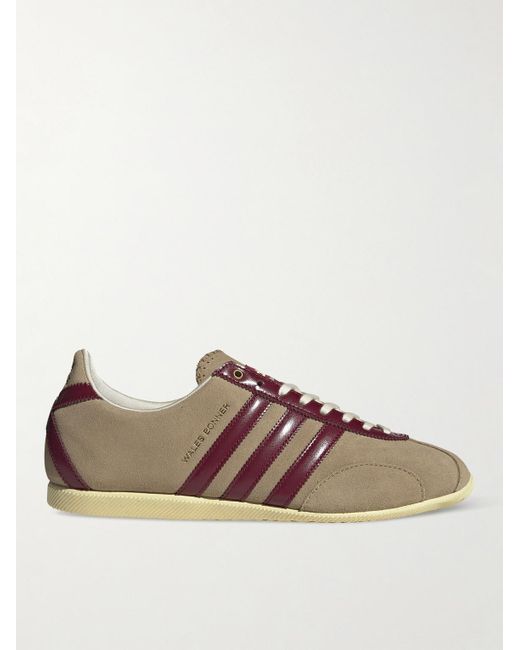 Adidas Originals Multicolor Wales Bonner Japan Suede And Leather Sneakers for men
