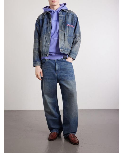 Neighborhood Blue Savage Type-1 Denim Jacket for men