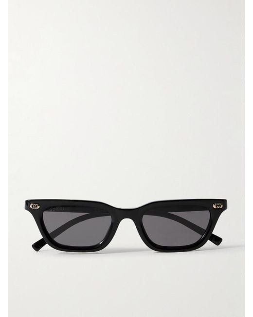 Gucci Sonnenbrille mit Cat-Eye-Rahmen aus Azetat in Black für Herren