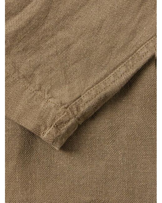 Corridor NYC Natural Unstructured Linen Blazer for men