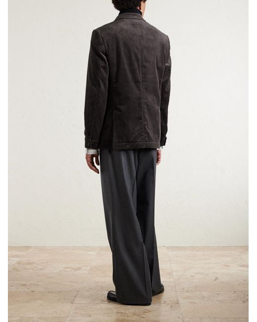 Giacca Doppiopetto di Oliver Spencer in Black da Uomo