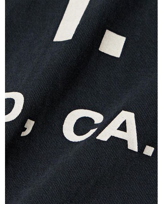 GALLERY DEPT. Black Vintage Souvenir Logo-Print Cotton-Jersey T-Shirt for men