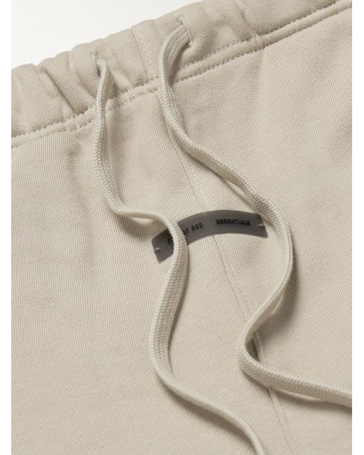 Fear Of God Schmal zulaufende Jogginghose aus Jersey aus einer Baumwollmischung mit Logoapplikation in Natural für Herren