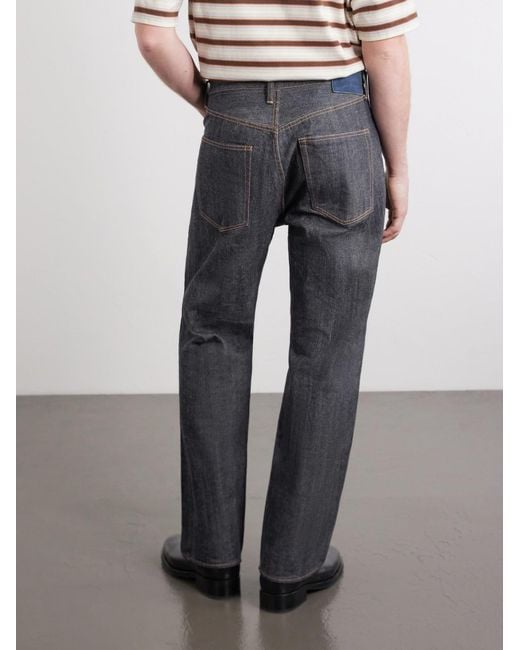 Visvim Gray Social Sculpture Wide-Leg Jeans for men