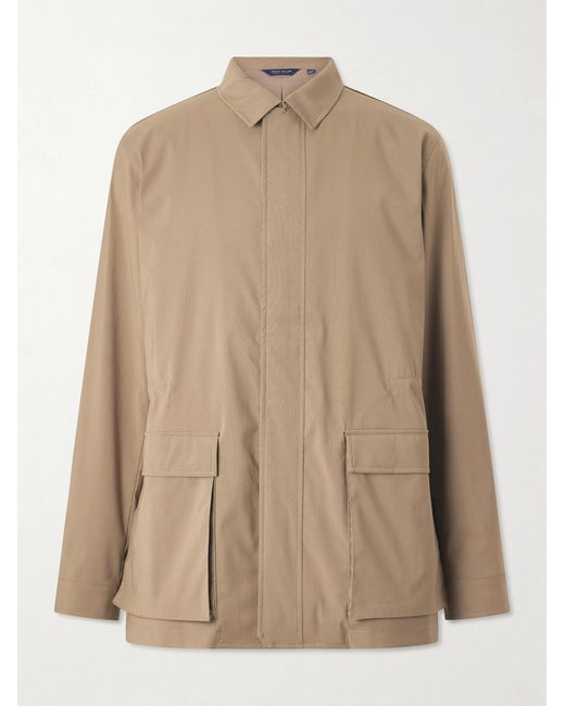 Peter Millar Natural Wooster Wool-blend Gabardine Jacket for men