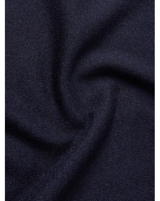 Ralph Lauren Purple Label Blue Slim-fit Cashmere Rollneck Sweater for men