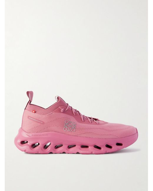 Loewe ON Cloudtilt Sneakers aus Stretch-Strick in Pink für Herren