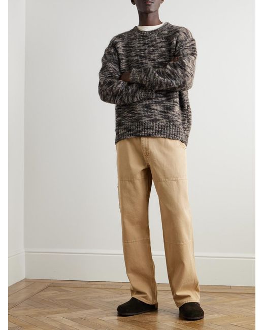FRAME Gray Knitted Sweater for men
