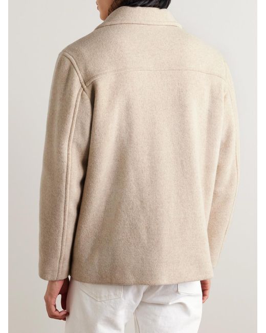 Valstar Natural Wool And Cashmere-blend Chore Jacket for men