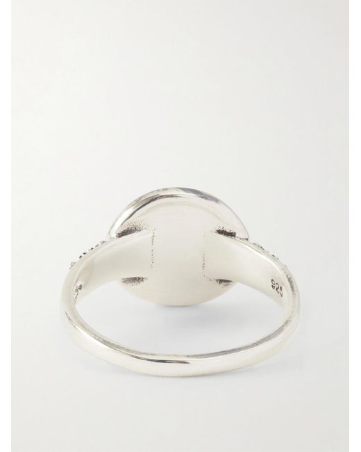 Enfants Riches Deprimes Natural X Sterling Ring for men