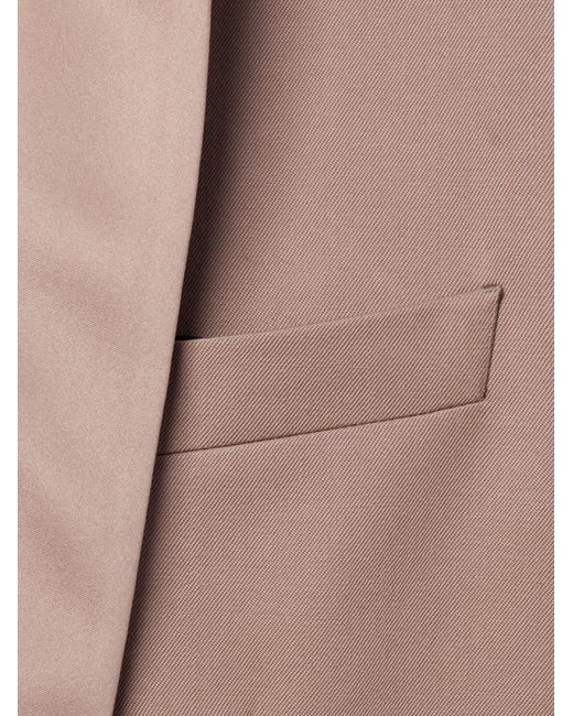 Paul Smith Natural Satin-Trimmed Wool-Twill Tuxedo Jacket for men