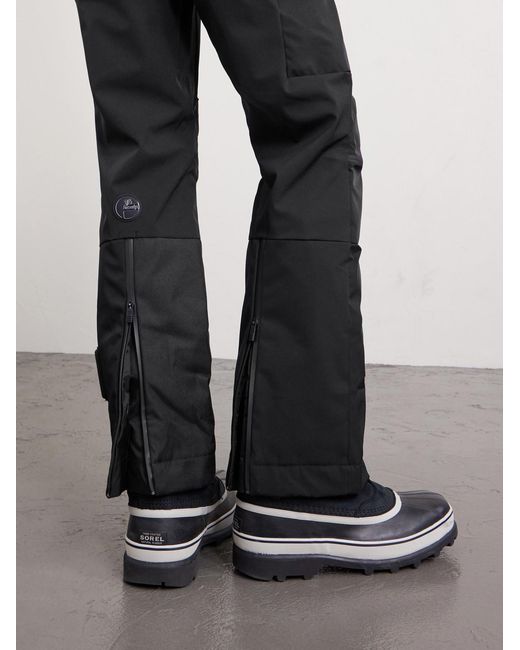 Fusalp Black Nino Straight-Leg Padded Ski Salopettes for men