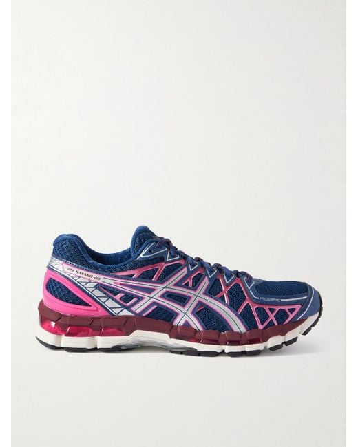 Asics GEL-KAYANOTM 20 Sneakers aus Mesh mit Gummibesatz in Blue für Herren