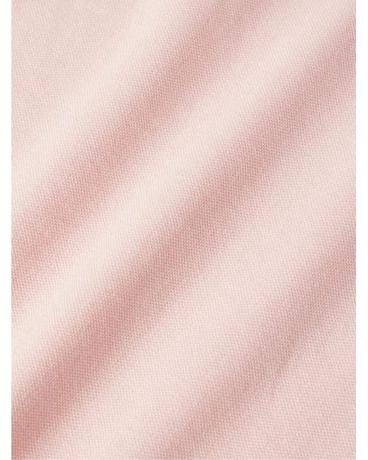 Loro Piana Pink Cotton-piqué Polo Shirt for men